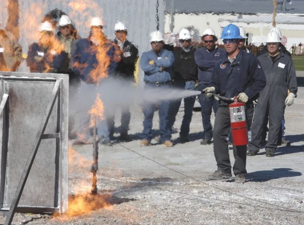 CLEANGUARD Extinguisher Discharge