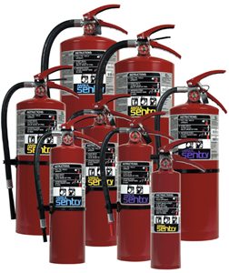 ANSUL Sentry® Dry Chemical Hand Portable Extinguishers