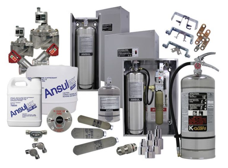 ANSUL PIRANHA Dual Agent Restaurant Fire Suppression System - Fox