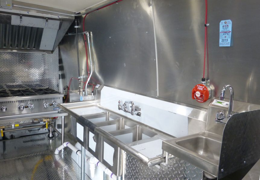 Food Truck Kitchen Fire Suppression System