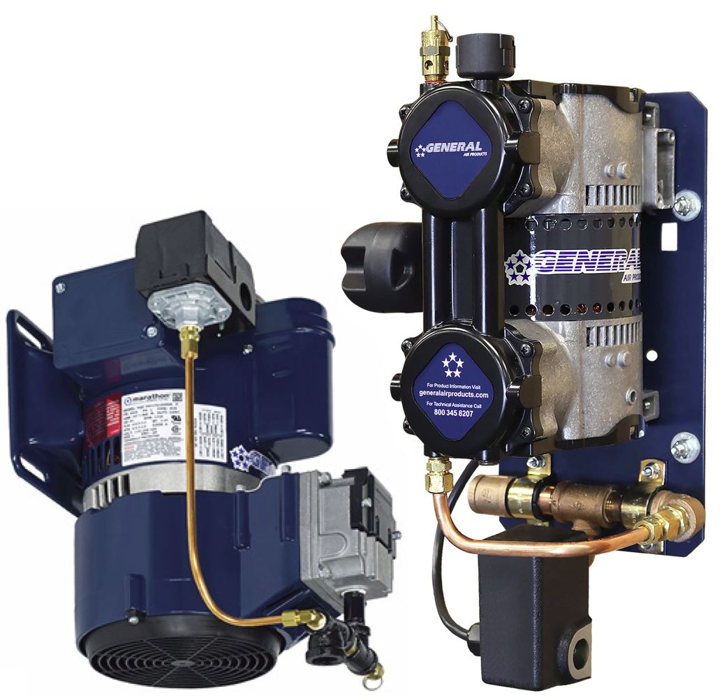 Oil-lubricated air compressor - Functioning, Process and Systems.