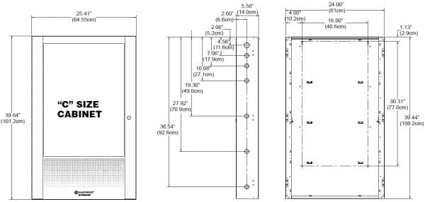 NOTIFIER CAB-5 FACP Cabinets - Fox Valley Fire & Safety