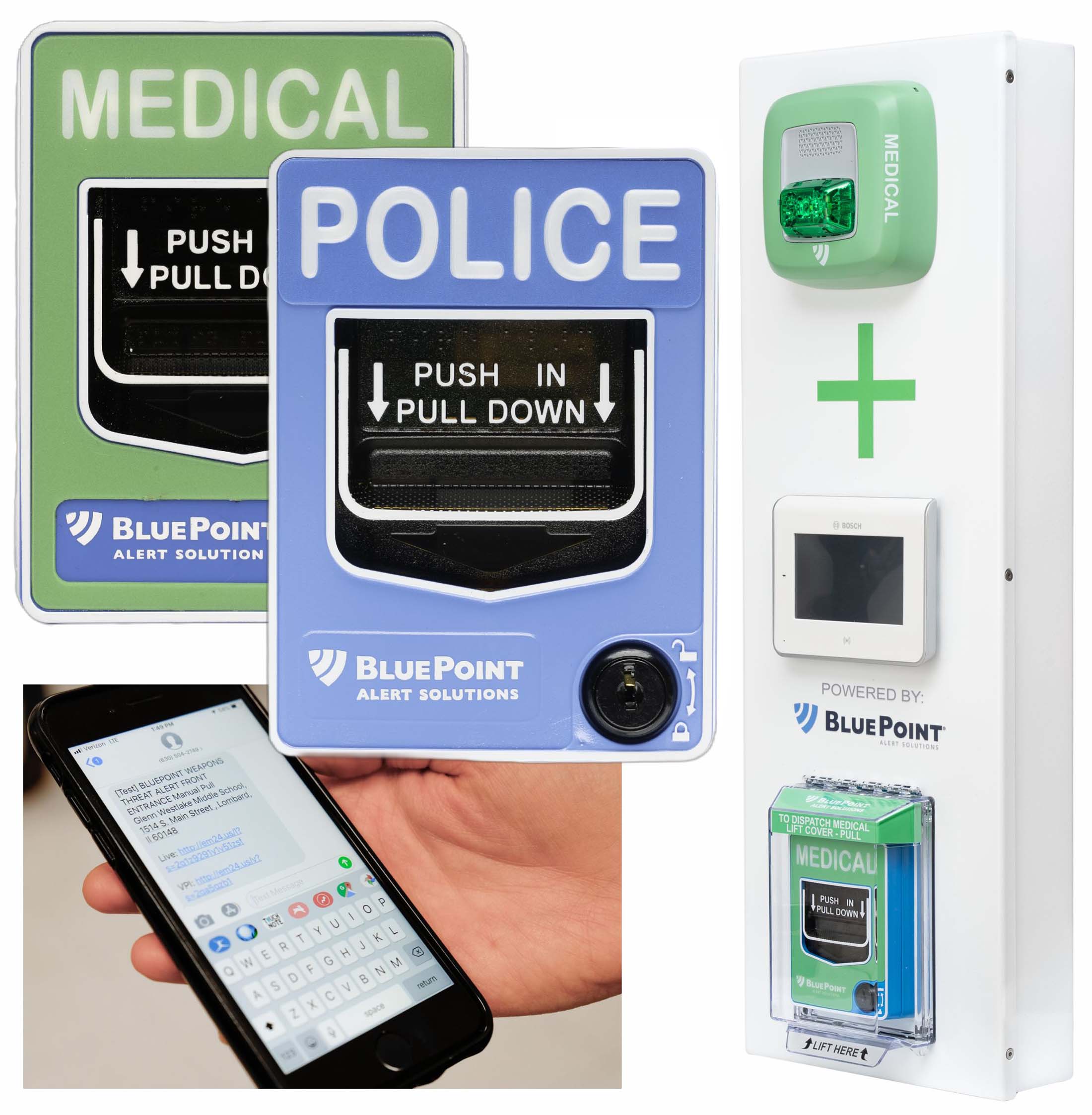 BluePoint Alert POLICE MEDICAL Compact Response Unit